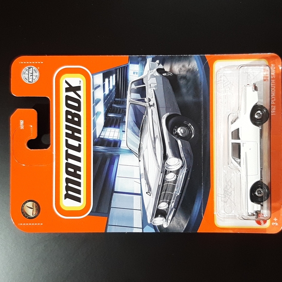 Mattel Other - Matchbox 1962 Plymouth Savoy White 2022 MBX Showroom